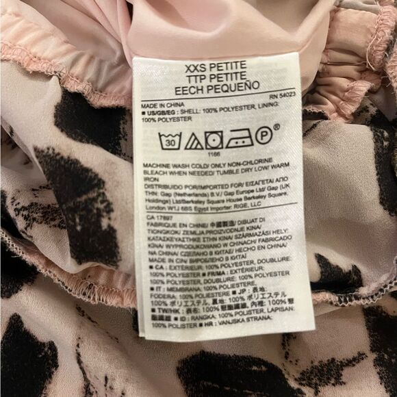 BANANA REPUBLIC Ruffle Chiffon Mini dress - Picture 9 of 11